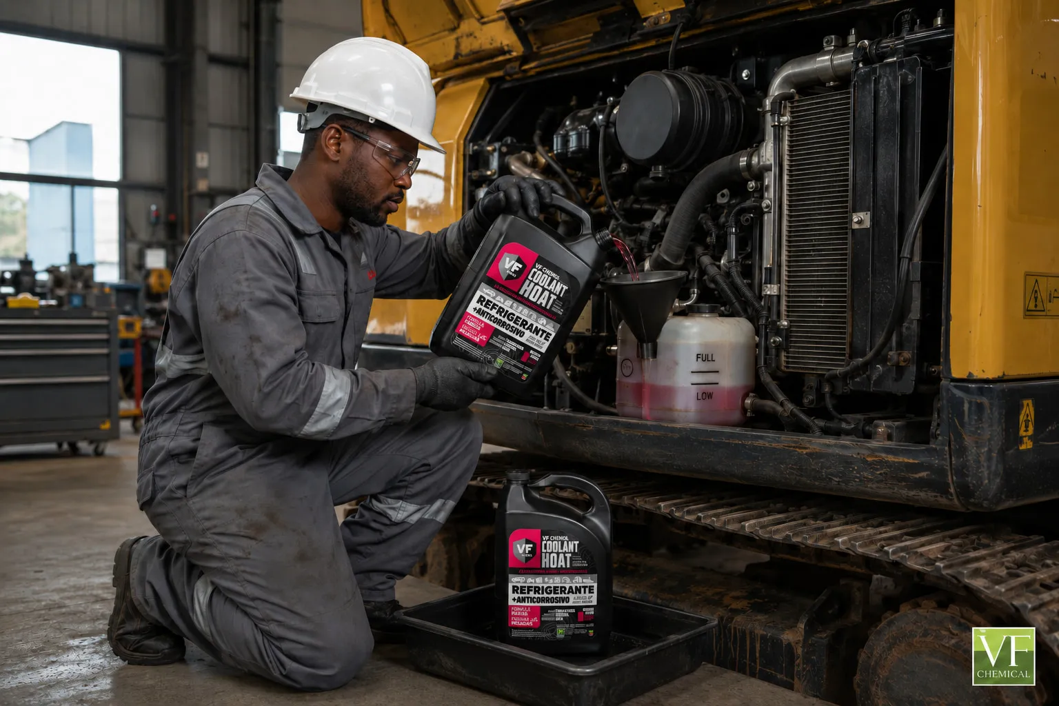 COOLANT HOAT en uso — ejemplo de aplicación 1